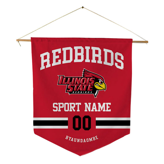Illinois State - NCAA Men's Track & Field : Victor Byaundaombe - Pennant - 18" x 21"-0