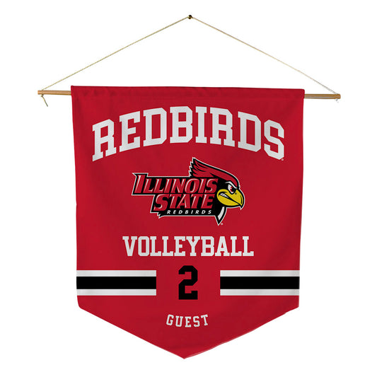 Illinois State - NCAA Women's Volleyball : Khenedi Guest - Pennant - 18" x 21"-0