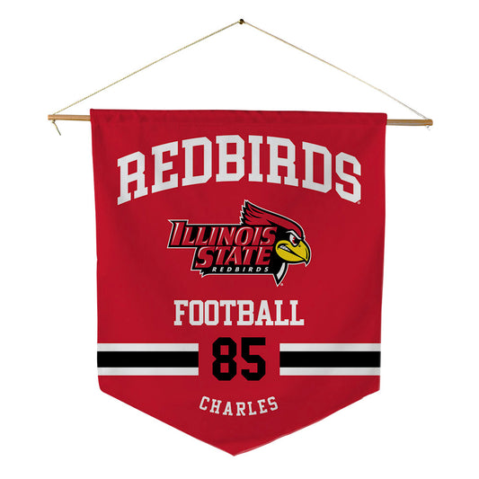 Illinois State - NCAA Football : Javon Charles - Pennant - 18" x 21"-0