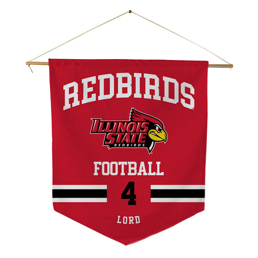 Illinois State - NCAA Football : Dylan Lord - Pennant - 18" x 21"-0
