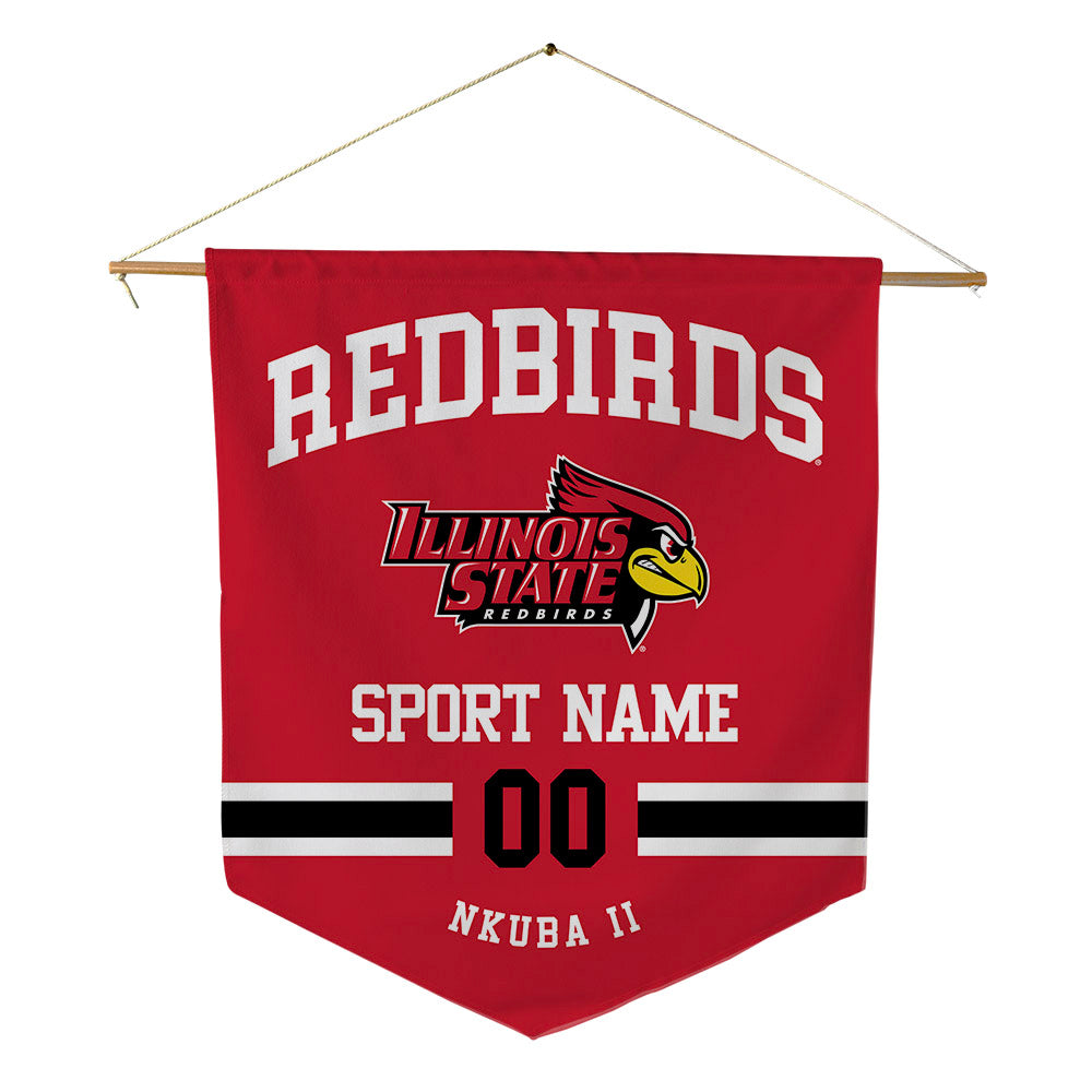 Illinois State - NCAA Football : Shadwel Nkuba II - Pennant - 18" x 21"-0