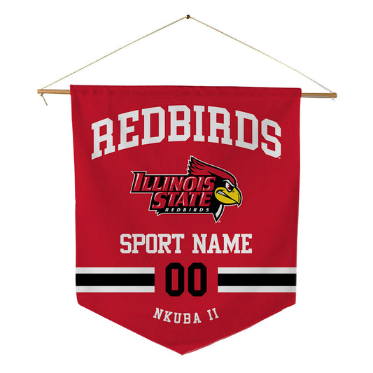 Illinois State - NCAA Football : Shadwel Nkuba II - Pennant - 18" x 21"-0