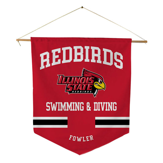 Illinois State - NCAA Women's Swimming & Diving : Bayley Fowler - Pennant - 18" x 21"-0