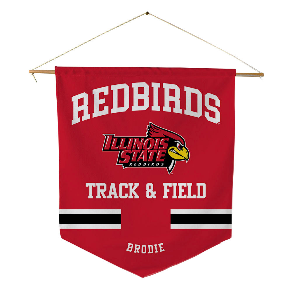 Illinois State - NCAA Women's Track & Field : Brianna Brodie - Pennant - 18" x 21"-0