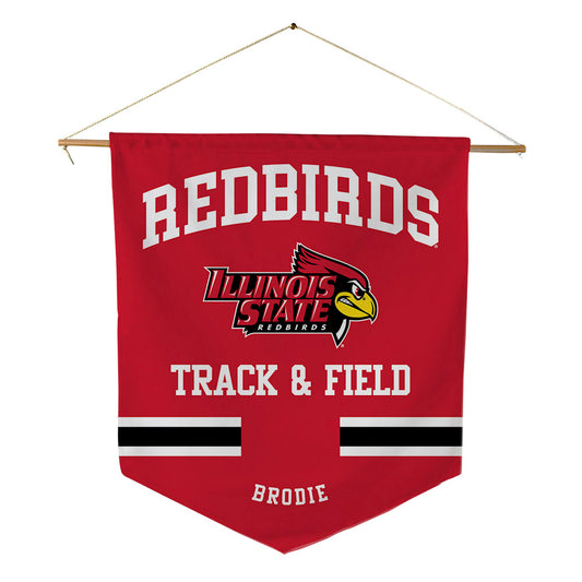 Illinois State - NCAA Women's Track & Field : Brianna Brodie - Pennant - 18" x 21"-0
