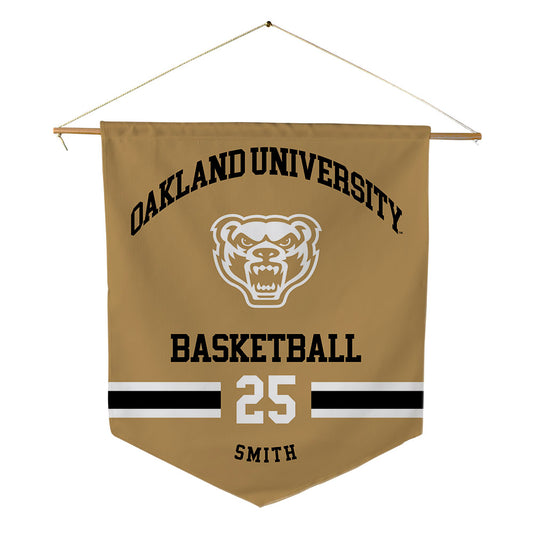 Oakland - NCAA Women's Basketball : Angelina Smith - Pennant - 18" x 21"-0