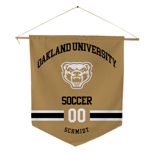 Oakland - NCAA Women's Soccer : Norah Schmidt - Pennant - 18" x 21"-0