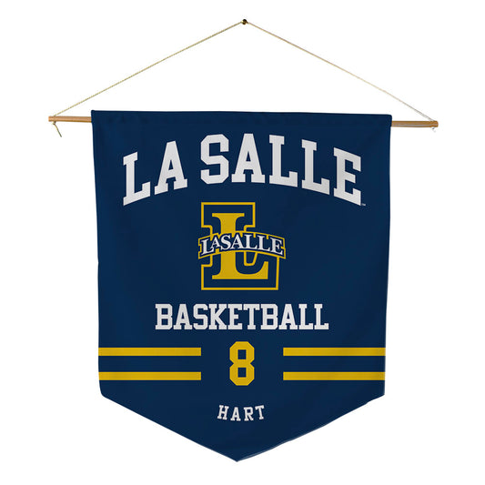 La Salle - NCAA Men's Basketball : Nas Hart - Pennant - 18" x 21"-0