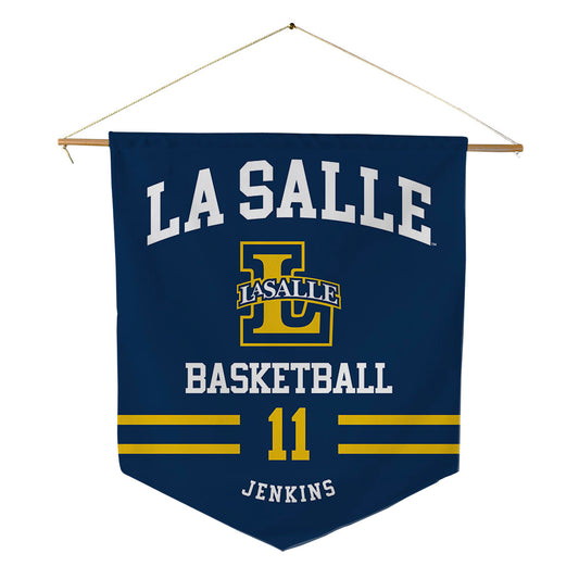 La Salle - NCAA Women's Basketball : Sania Jenkins - Pennant - 18" x 21"-0