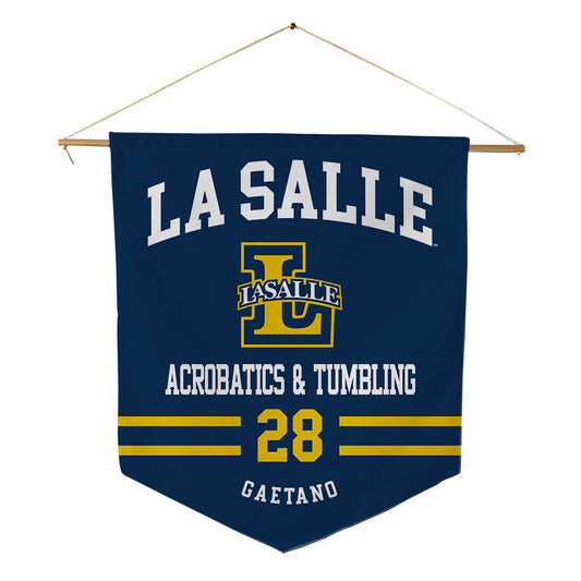 La Salle - NCAA Acrobatics & Tumbling : Julia Gaetano - Pennant - 18" x 21"-0