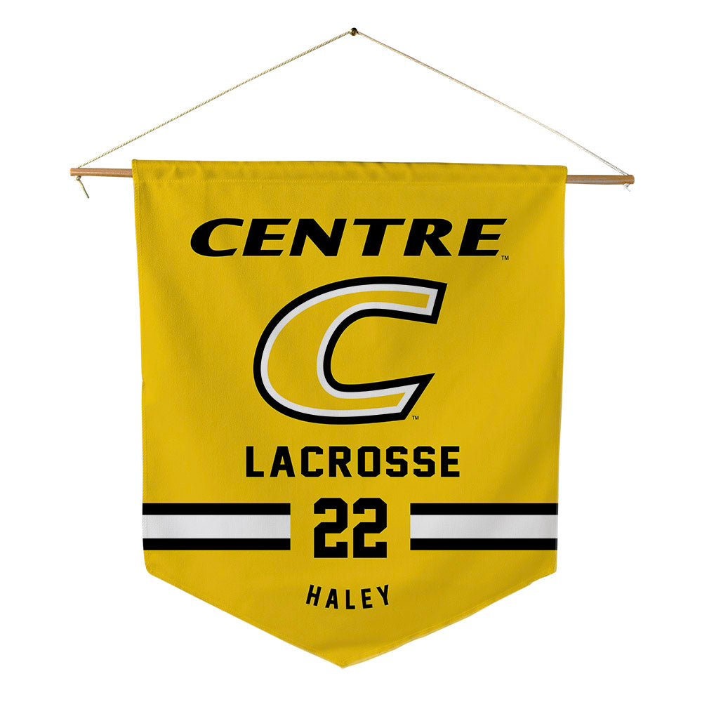 Centre College - NCAA Women's Lacrosse : Mary Haley - Pennant - 18" x 21"-0