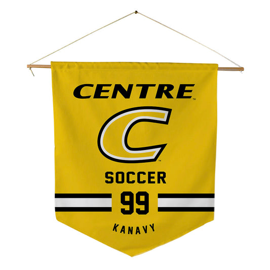 Centre College - NCAA Women's Soccer : Kennedy Kanavy - Pennant - 18" x 21"-0
