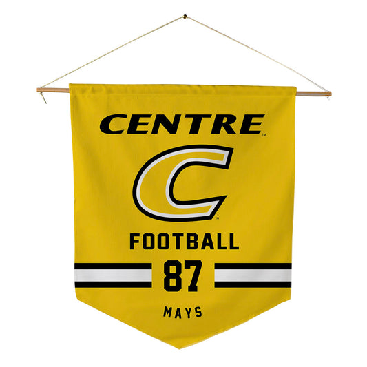 Centre College - NCAA Football : Ethan Mays - Pennant - 18" x 21"-0