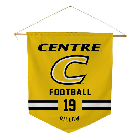 Centre College - NCAA Football : Jackson Dillow - Pennant - 18" x 21"-0