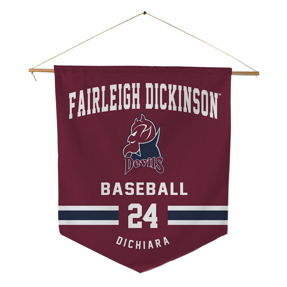 FDU - NCAA Baseball : Anthony DiChiara - Pennant - 18" x 21"-0