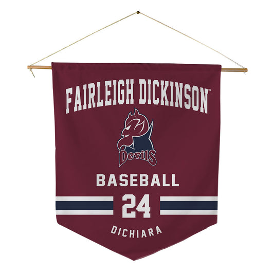 FDU - NCAA Baseball : Anthony DiChiara - Pennant - 18" x 21"-0