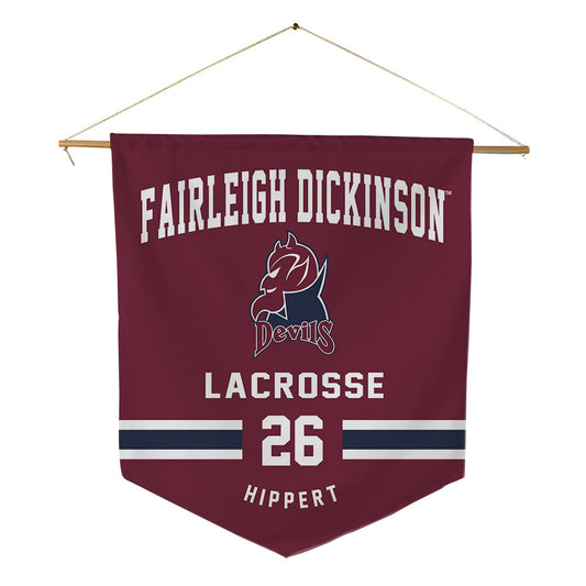 FDU - NCAA Women's Lacrosse : Kendal Hippert - Pennant - 18" x 21"-0