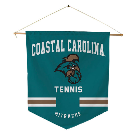 Coastal Carolina - NCAA Women's Tennis : Aida Mitrache - Pennant - 18" x 21"-0
