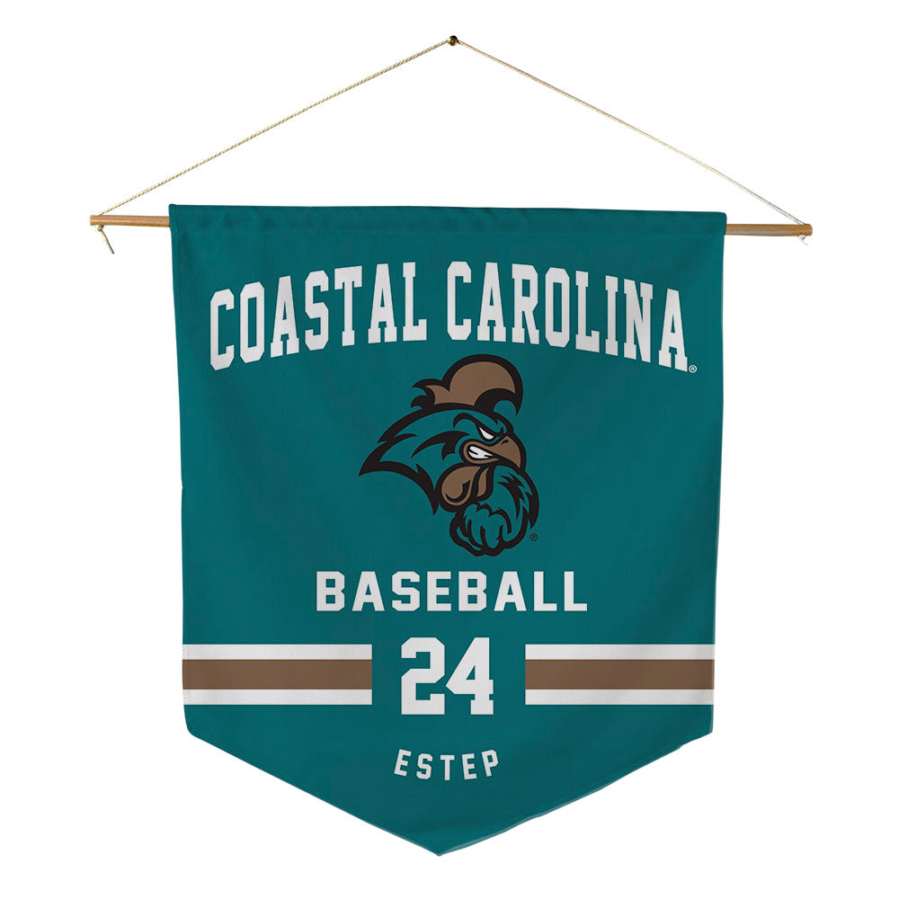 Coastal Carolina - NCAA Baseball : Brice Estep - Pennant - 18" x 21"-0