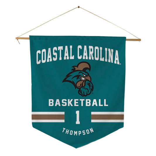 Coastal Carolina - NCAA Men's Basketball : Tristan Thompson - Pennant - 18" x 21"-0