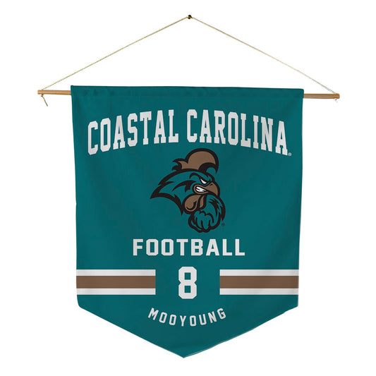 Coastal Carolina - NCAA Football : Myles Mooyoung - Pennant - 18" x 21"-0