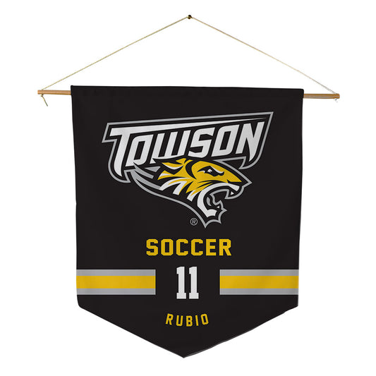 Towson - NCAA Women's Soccer : Emely Rubio - Pennant - 18" x 21"-0
