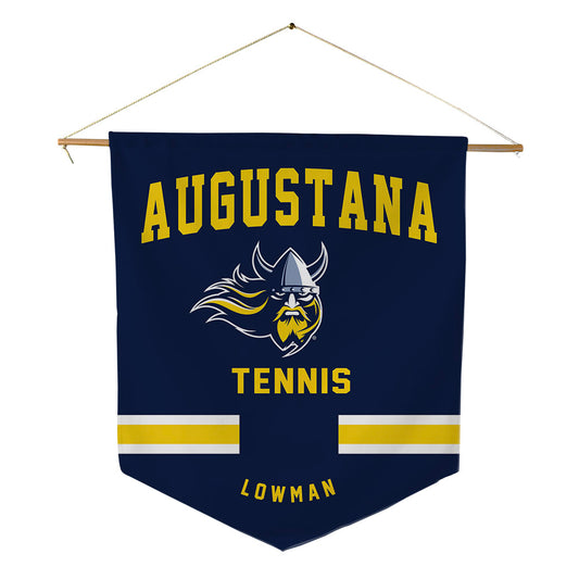 AU - NCAA Men's Tennis : Keagen Lowman - Pennant - 18" x 21"-0