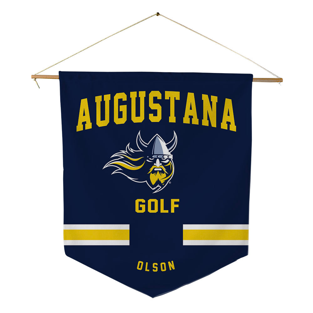 AU - NCAA Men's Golf : Luke Olson - Pennant - 18" x 21"-0