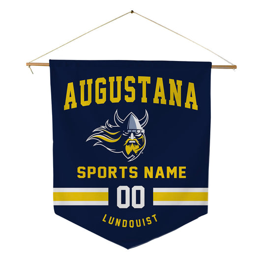 AU - NCAA Baseball : Jake Lundquist - Pennant - 18" x 21"-0
