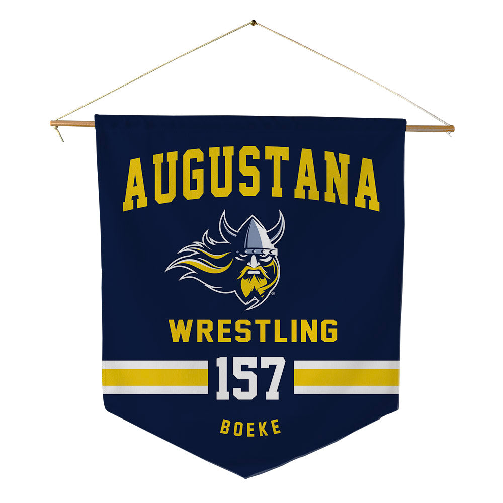 AU - NCAA Wrestling : Kyle Boeke - Pennant - 18" x 21"-0