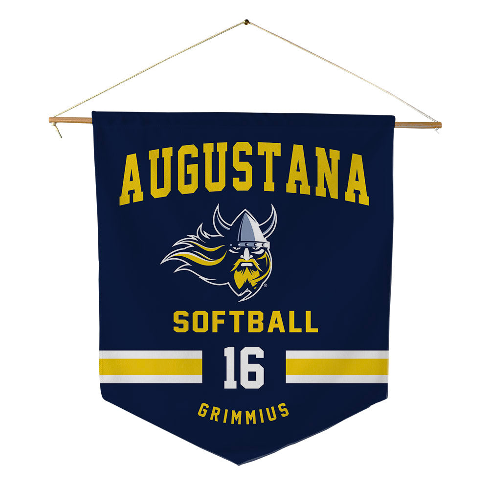 AU - NCAA Softball : Haley Grimmius - Pennant - 18" x 21"-0