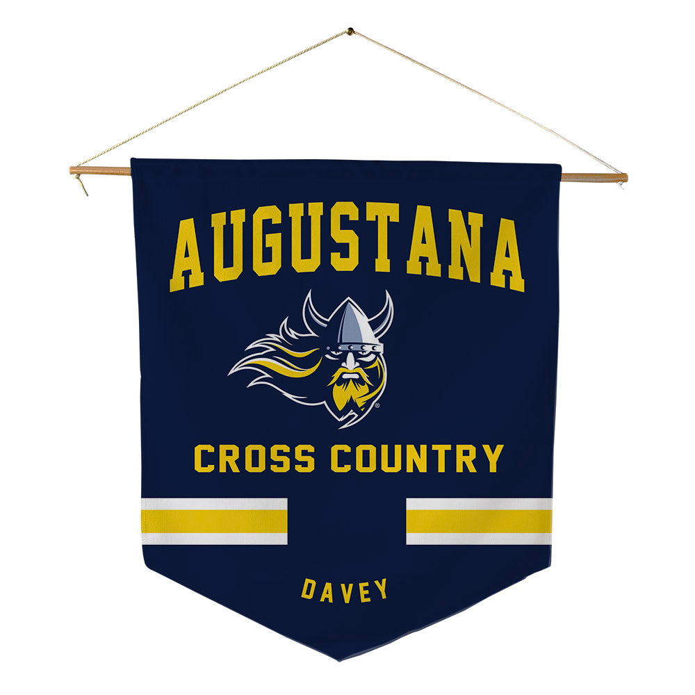 AU - NCAA Women's Cross Country : Nadia Davey - Pennant - 18" x 21"-0