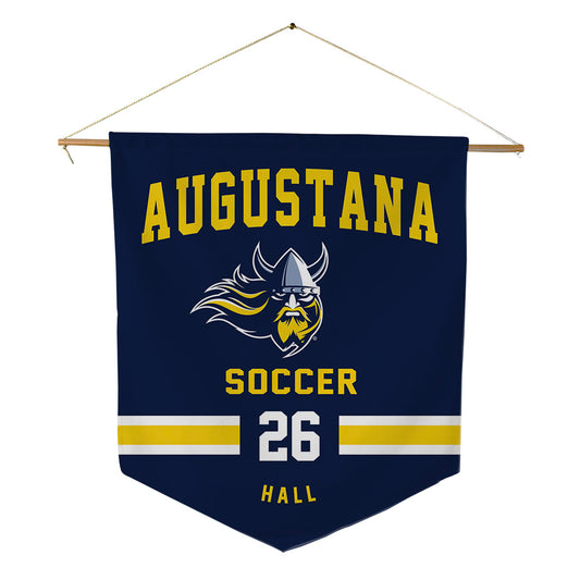 AU - NCAA Women's Soccer : Karsyn Hall - Pennant - 18" x 21"-0