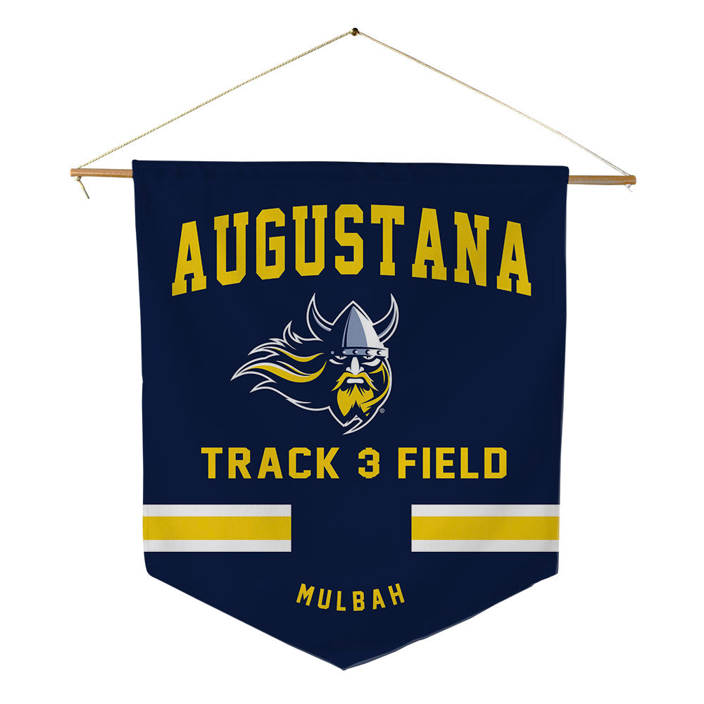 AU - NCAA Men's Track & Field : Francis Mulbah - Pennant - 18" x 21"-0