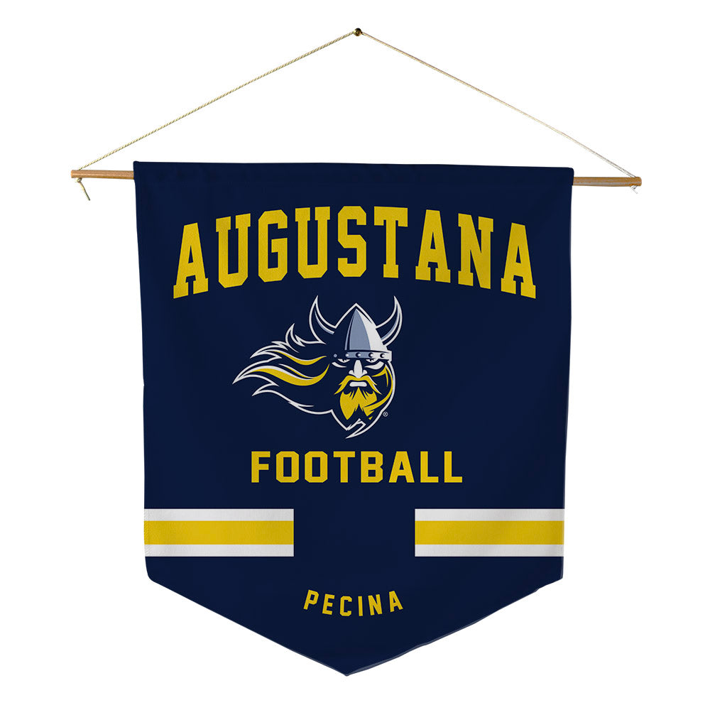 AU - NCAA Football : Jake Pecina - Pennant - 18" x 21"-0