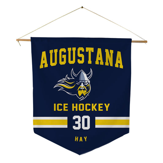 AU - NCAA Men's Ice Hockey : Kolby Hay - Pennant - 18" x 21"-0