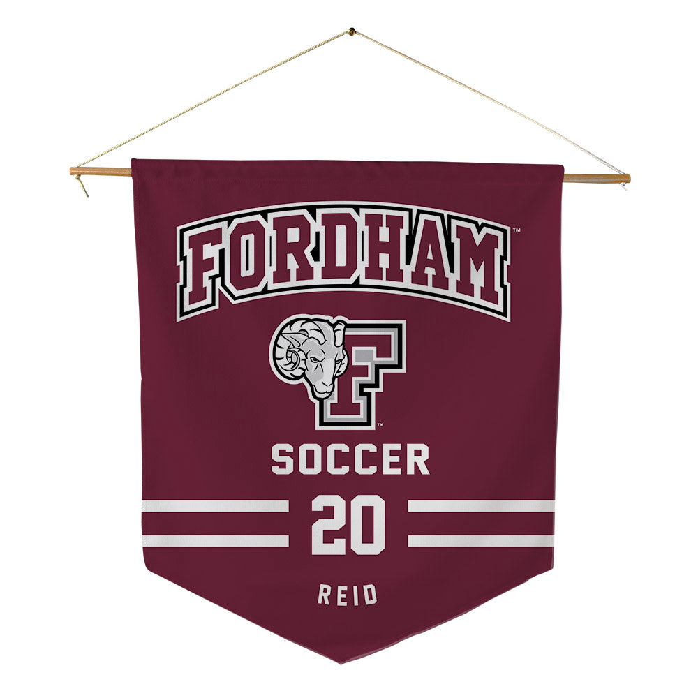 Fordham - NCAA Women's Soccer : Mackenzie Reid - Pennant - 18" x 21"-0