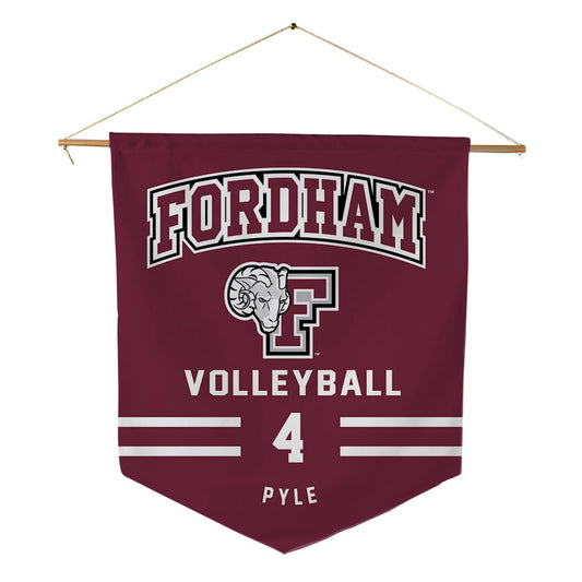 Fordham - NCAA Women's Volleyball : Alexa Pyle - Pennant - 18" x 21"-0