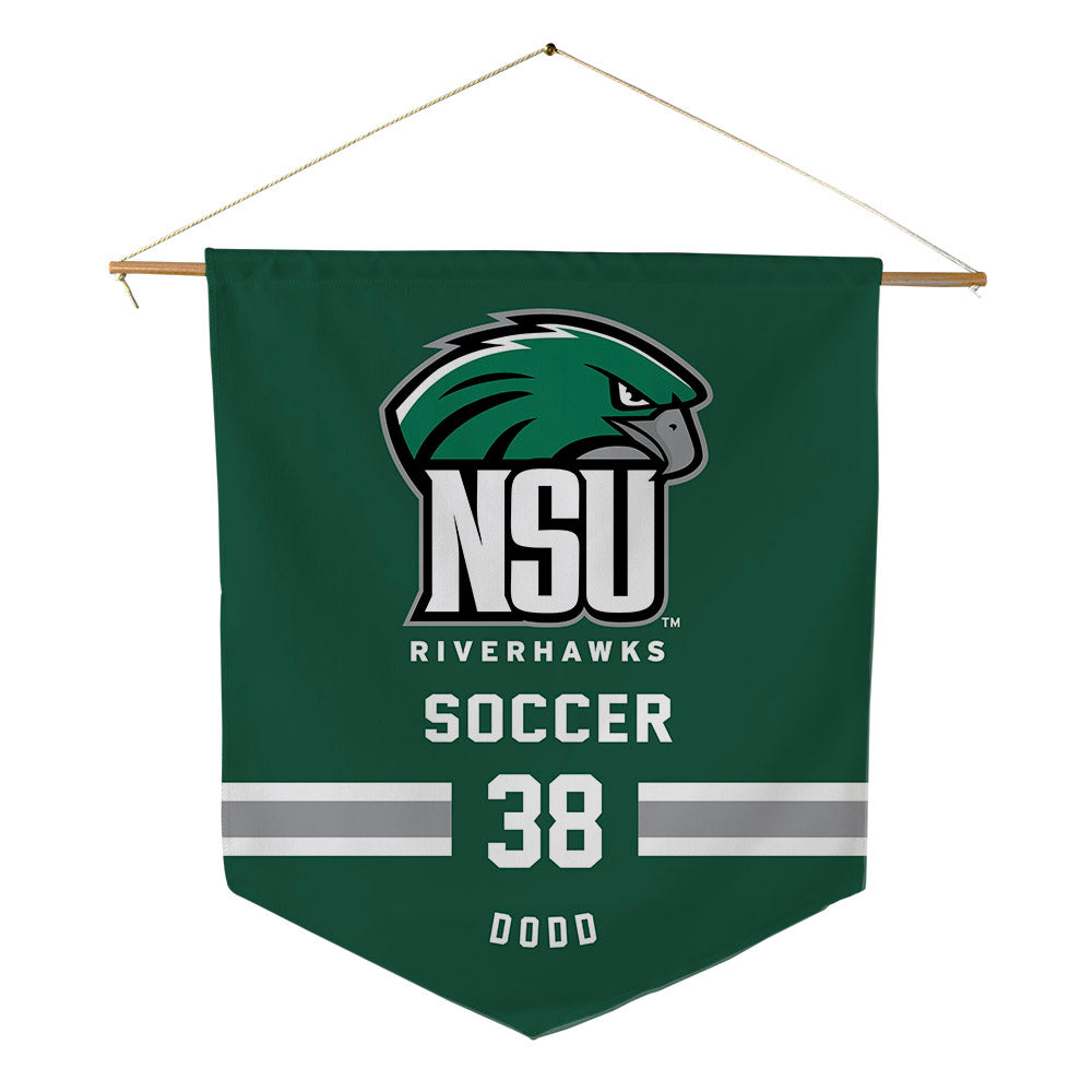Northeastern State - NCAA Women's Soccer : Brooke Dodd - Pennant - 18" x 21"-0