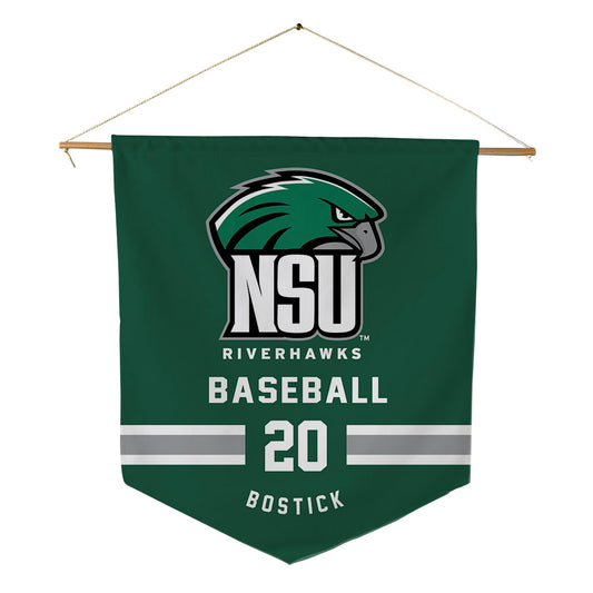 Northeastern State - NCAA Baseball : Murphy Bostick - Pennant - 18" x 21"-0