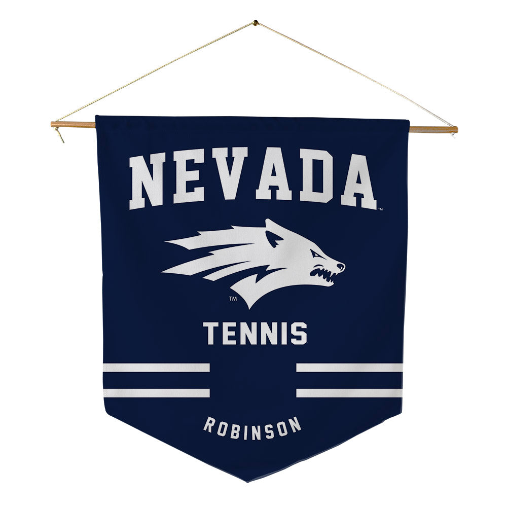 Nevada - NCAA Women's Tennis : Kennedy Robinson - Pennant - 18" x 21"-0