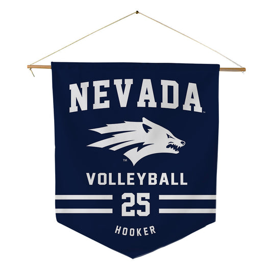 Nevada - NCAA Women's Volleyball : Rielyn Hooker - Pennant - 18" x 21"-0