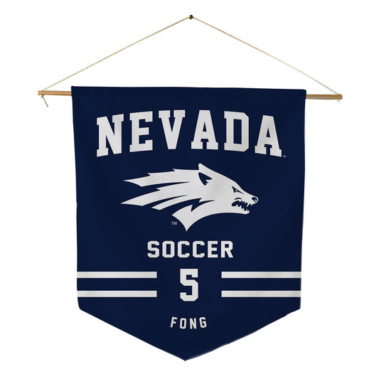 Nevada - NCAA Women's Soccer : Sydnie Fong - Pennant - 18" x 21"-0