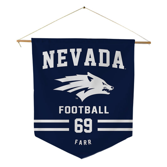 Nevada - NCAA Football : Luke Farr - Pennant - 18" x 21"-0