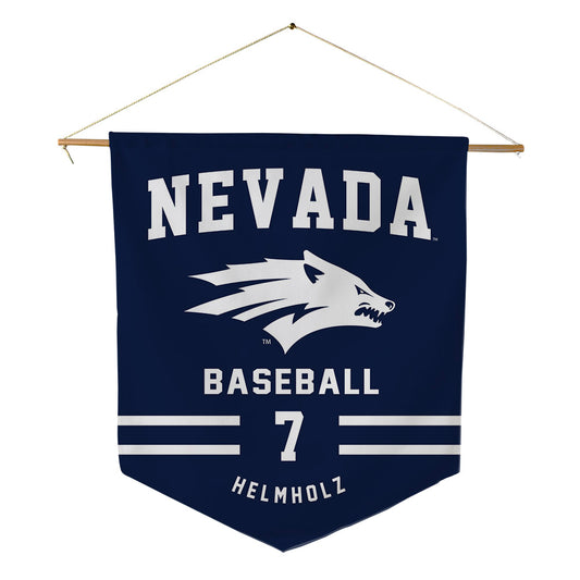 Nevada - NCAA Baseball : Jack Helmholz - Pennant - 18" x 21"-0