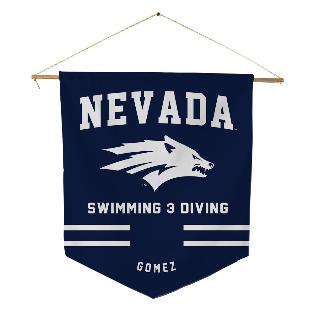 Nevada - NCAA Women's Swimming & Diving : Isabelle Gomez - Pennant - 18" x 21"-0