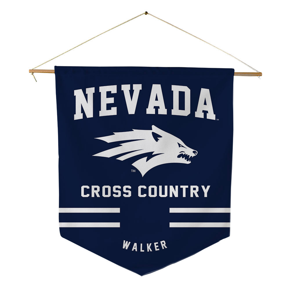 Nevada - NCAA Men's Cross Country : Dillon Walker - Pennant - 18" x 21"-0