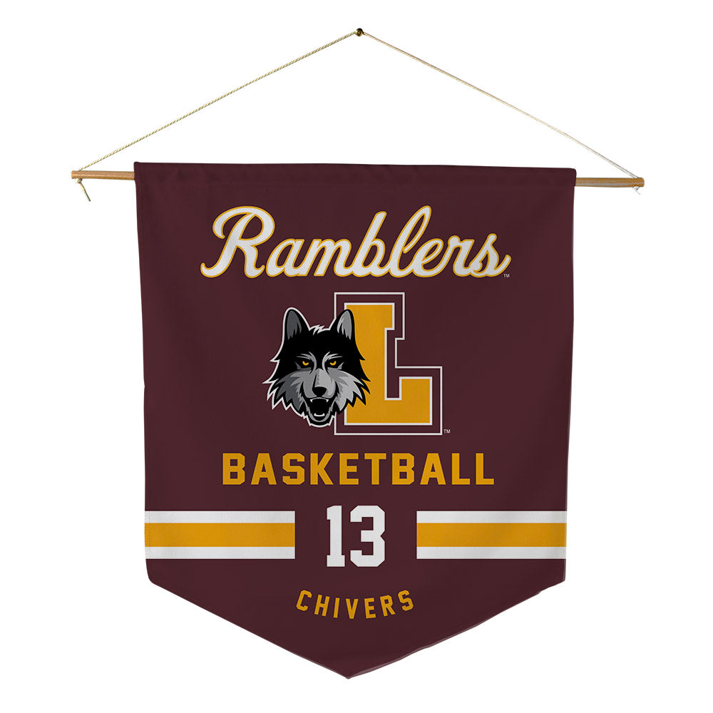 Loyola - NCAA Women's Basketball : Kira Chivers - Pennant - 18" x 21"-0
