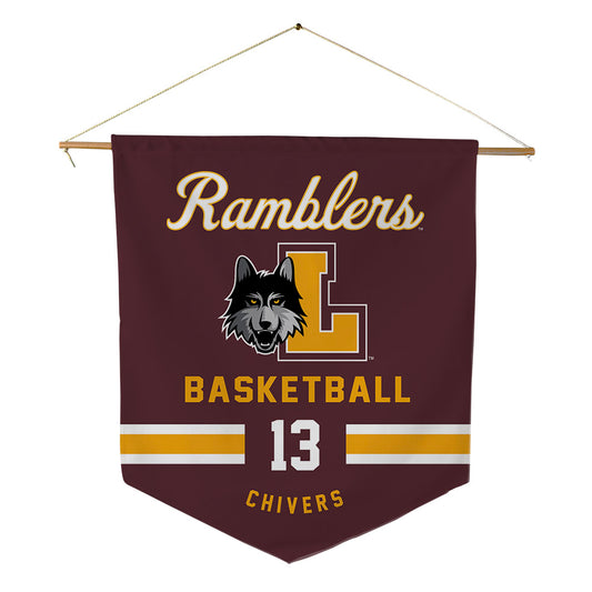 Loyola - NCAA Women's Basketball : Kira Chivers - Pennant - 18" x 21"-0