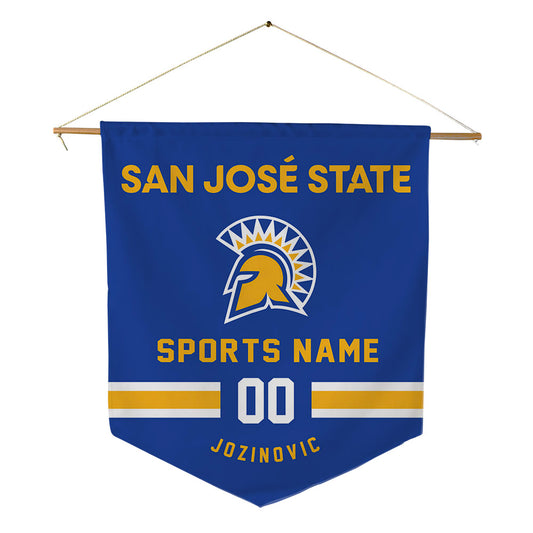 SJSU - NCAA Men's Soccer : Tomislav Jozinovic - Pennant - 18" x 21"-0